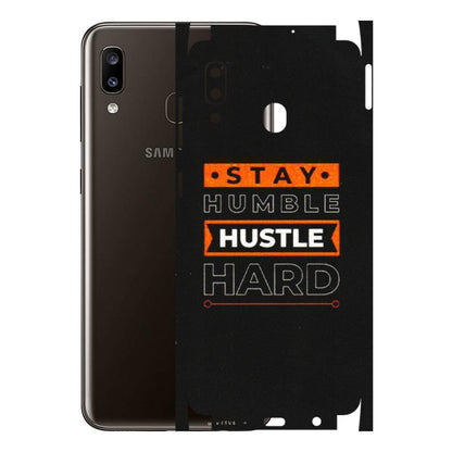 Samsung A/S Series Phone Skins (All Models) - Stay Humble Stay Hard - Matte Finish (M-48) Samsung Galaxy A20