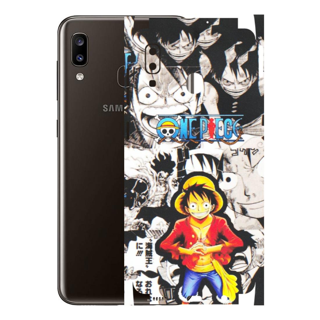 Samsung A/S Series Phone Skins (All Models) - One Piece B&W - Matte Finish (M-63) Samsung Galaxy A20