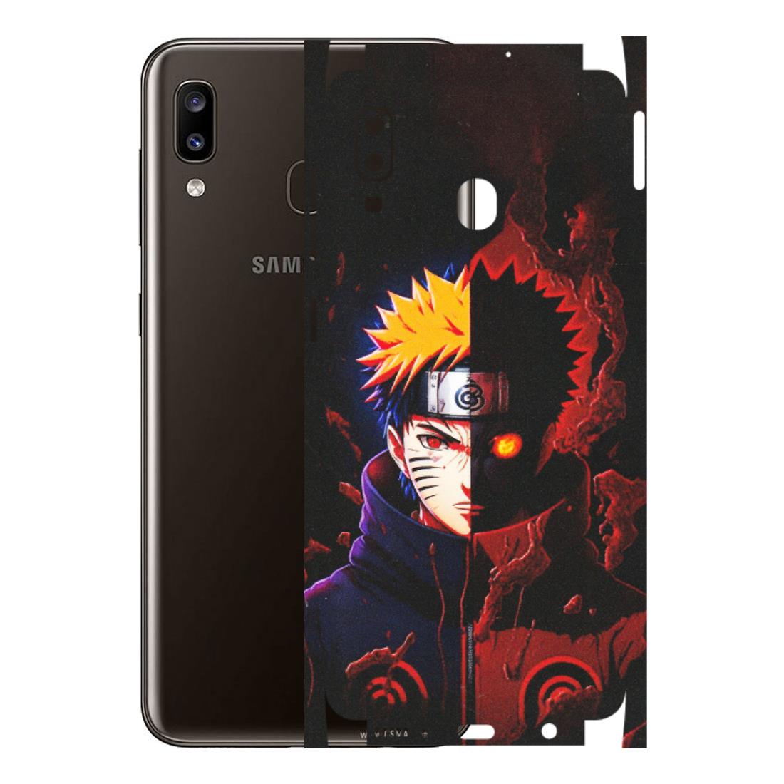 Samsung A/S Series Phone Skins (All Models) - Naruto X Evil - Matte Finish (M-70) Samsung Galaxy A20