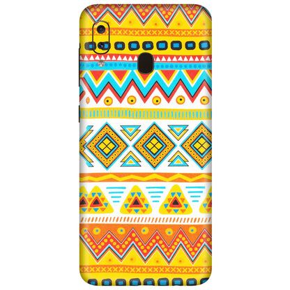 Samsung A/S Series Phone Skins (All Models) - Mexican Abstract - Matte Finish (M-71) Samsung Galaxy A20