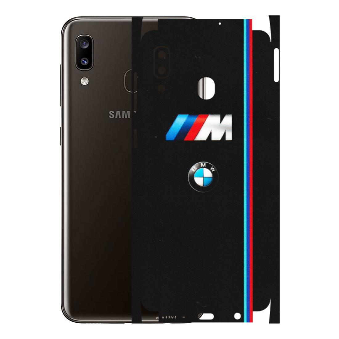 Samsung A/S Series Phone Skins (All Models) - Styling With Black BMW - Matte Finish (M-74) Samsung Galaxy A20