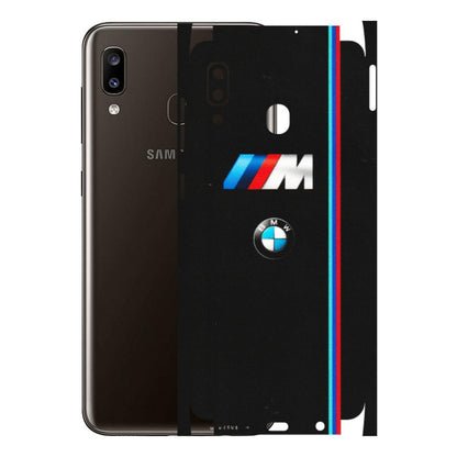 Samsung A/S Series Phone Skins (All Models) - Styling With Black BMW - Matte Finish (M-74) Samsung Galaxy A20