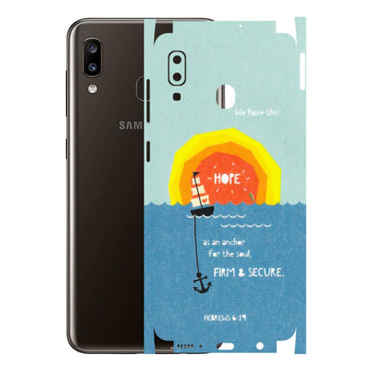 Samsung A/S Series Phone Skins (All Models) - A Beautiful Sunset of Hope - Matte Finish (M-75) Samsung Galaxy A20