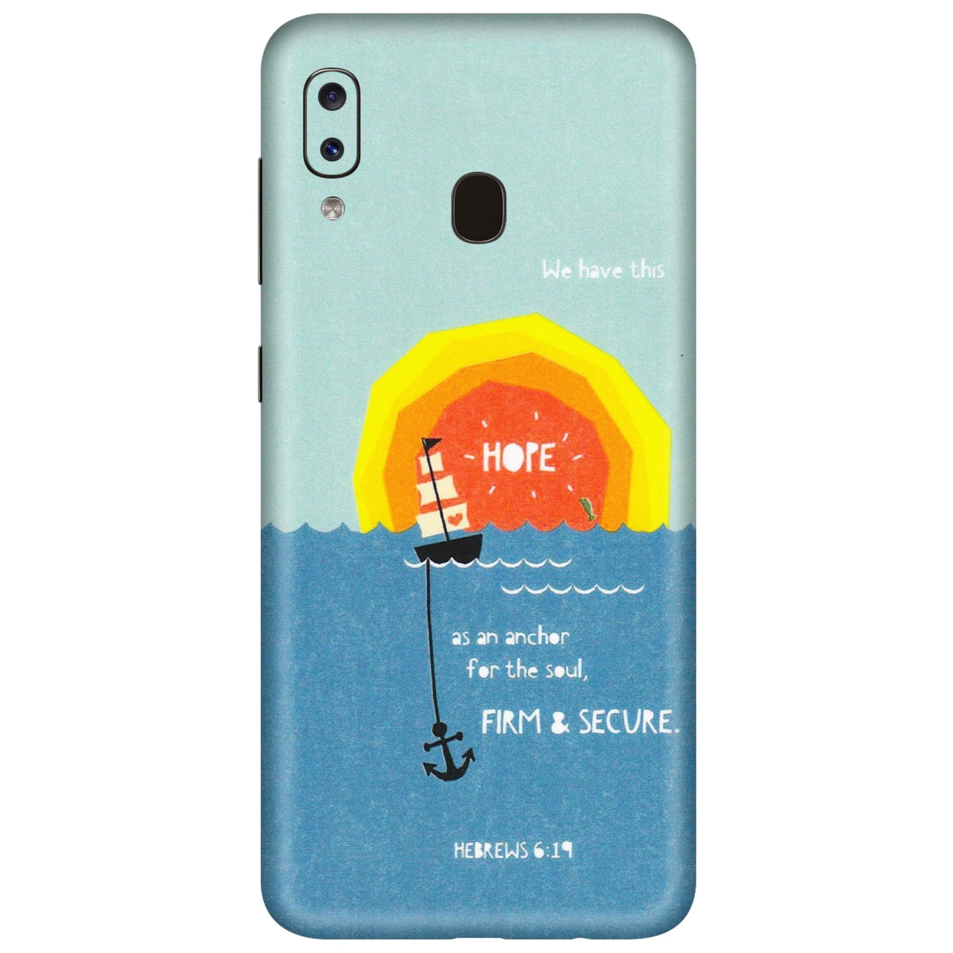 Samsung A/S Series Phone Skins (All Models) - A Beautiful Sunset of Hope - Matte Finish (M-75) Samsung Galaxy A20