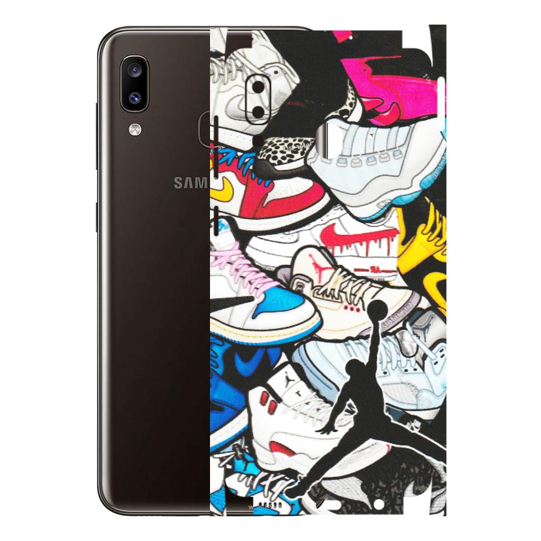 Samsung A/S Series Phone Skins (All Models) - Jordan Sneakers Fan - Matte Finish (M-80) Samsung Galaxy A20