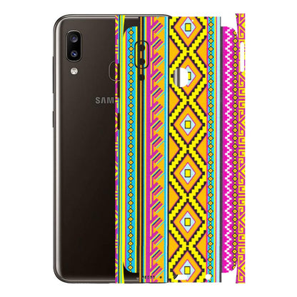 Samsung A/S Series Phone Skins (All Models) - Thai illustration - Matte Finish (M-89) Samsung Galaxy A20