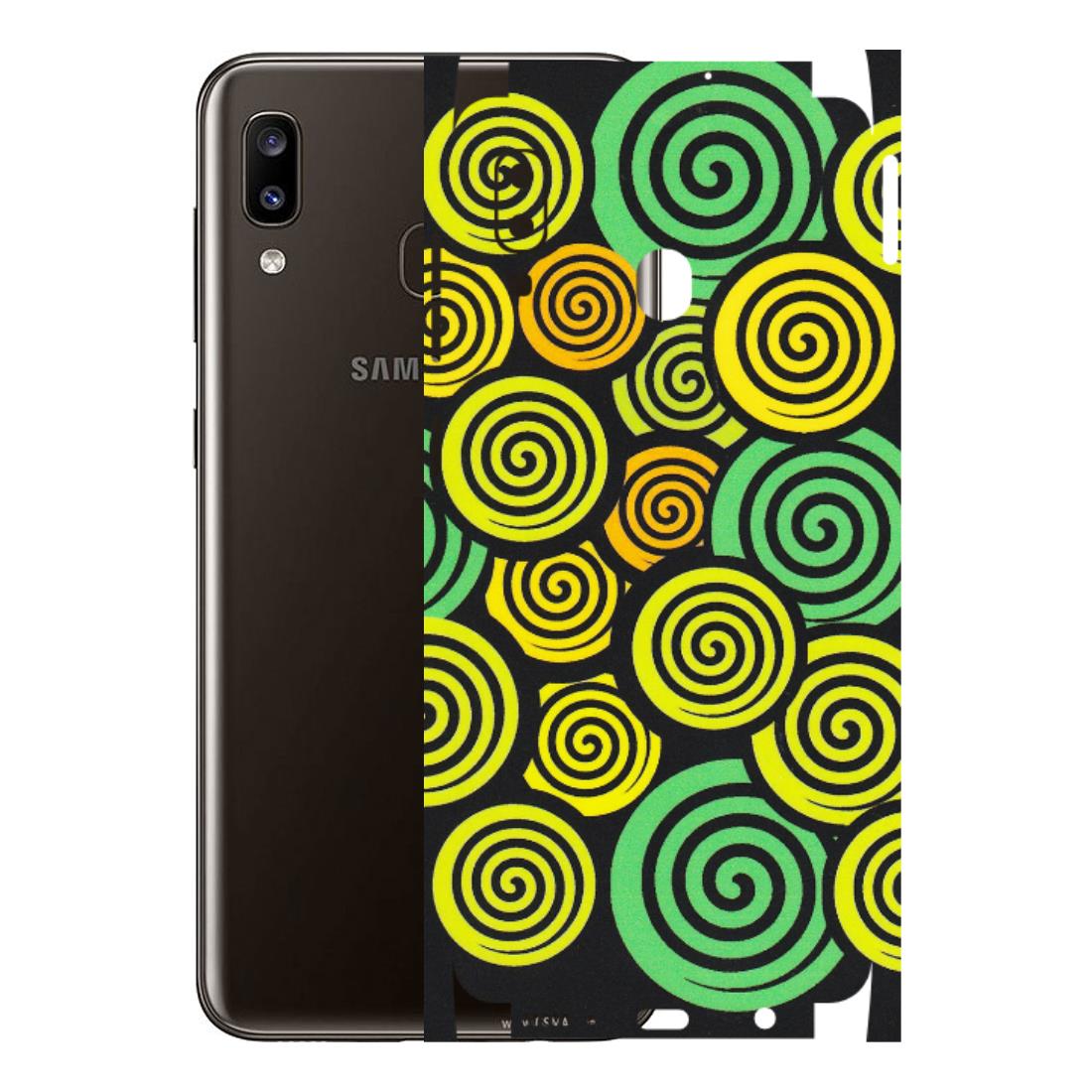 Samsung A/S Series Phone Skins (All Models) - Crazy Spiral - Matte Finish (M-91) Samsung Galaxy A20