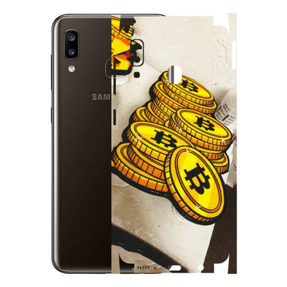 Samsung A/S Series Phone Skins (All Models) - Billionaire Bitcoin Collection - Matte Finish (M-92) Samsung Galaxy A20