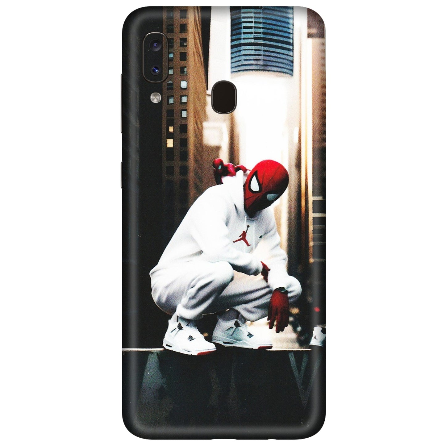Samsung A/S Series Phone Skins (All Models) - Sportsman Spider Man - Matte Finish (M-94) Samsung Galaxy A20