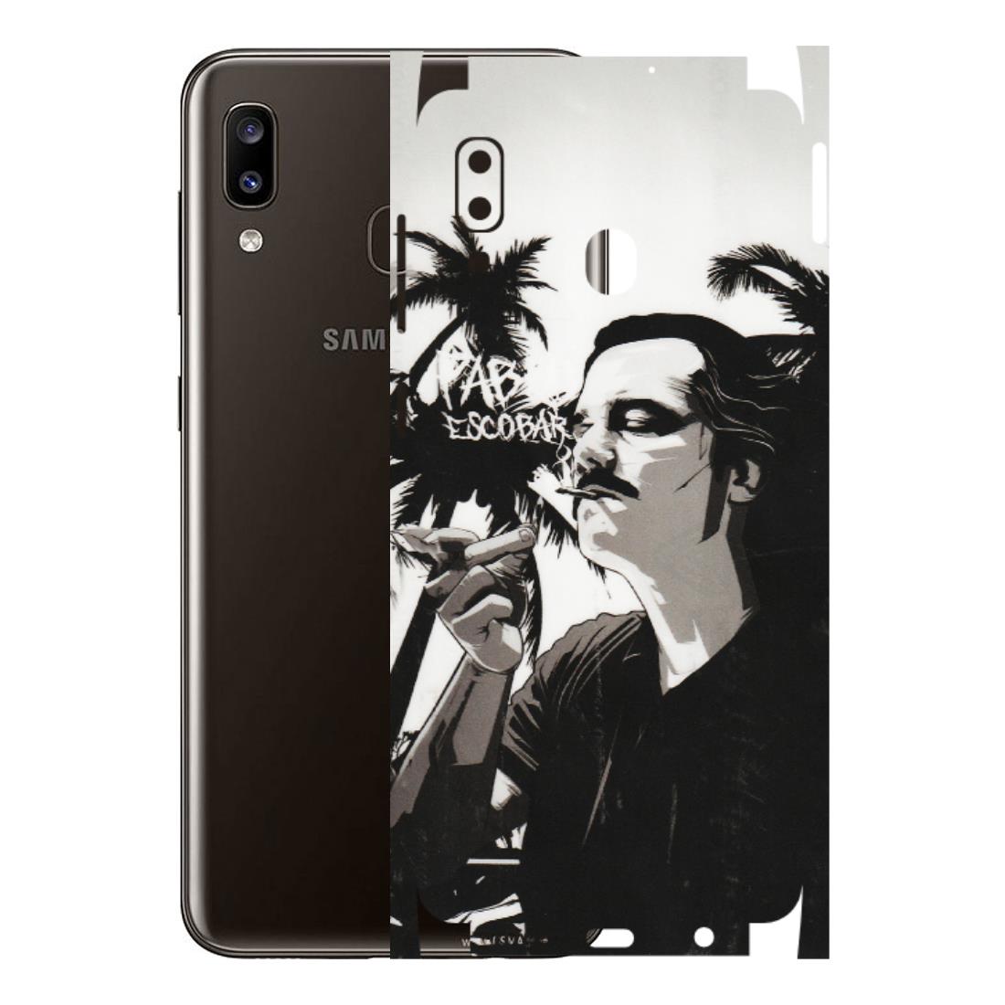 Samsung A/S Series Phone Skins (All Models) - Pab Escobar - Transparent Finish (T-05) Samsung Galaxy A20