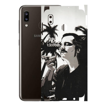Samsung A/S Series Phone Skins (All Models) - Pab Escobar - Transparent Finish (T-05) Samsung Galaxy A20