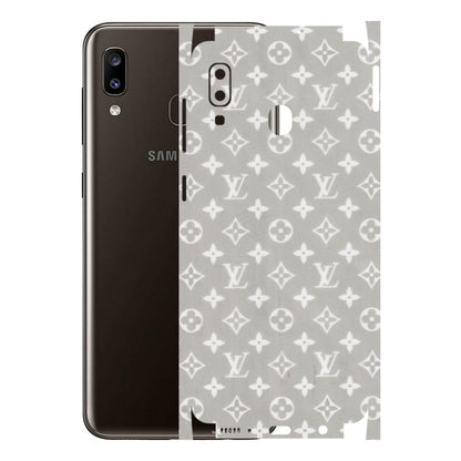 Samsung A/S Series Phone Skins (All Models) - Luxury Brands Logo - Transparent Finish (T-07) Samsung Galaxy A20