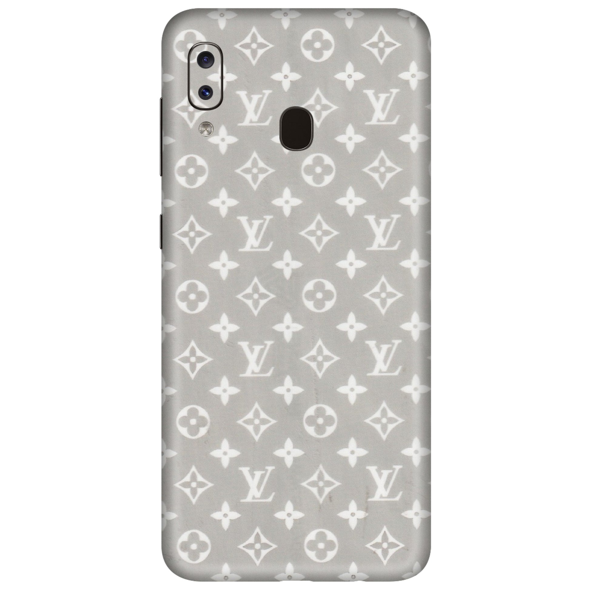 Samsung A/S Series Phone Skins (All Models) - Luxury Brands Logo - Transparent Finish (T-07) Samsung Galaxy A20