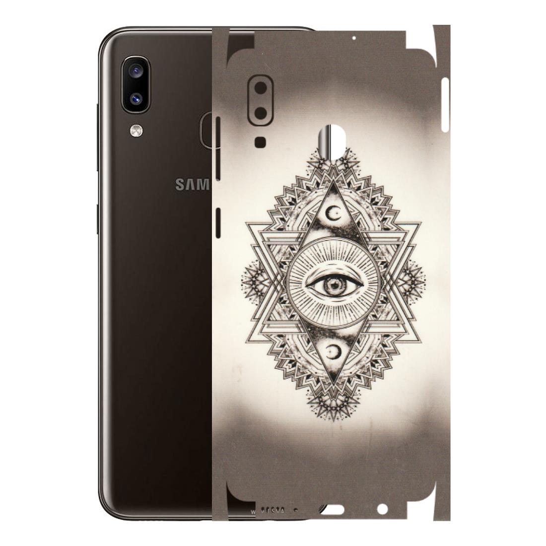 Samsung A/S Series Phone Skins (All Models) - Illuminati Great Eye - Transparent Finish (T-14) Samsung Galaxy A20