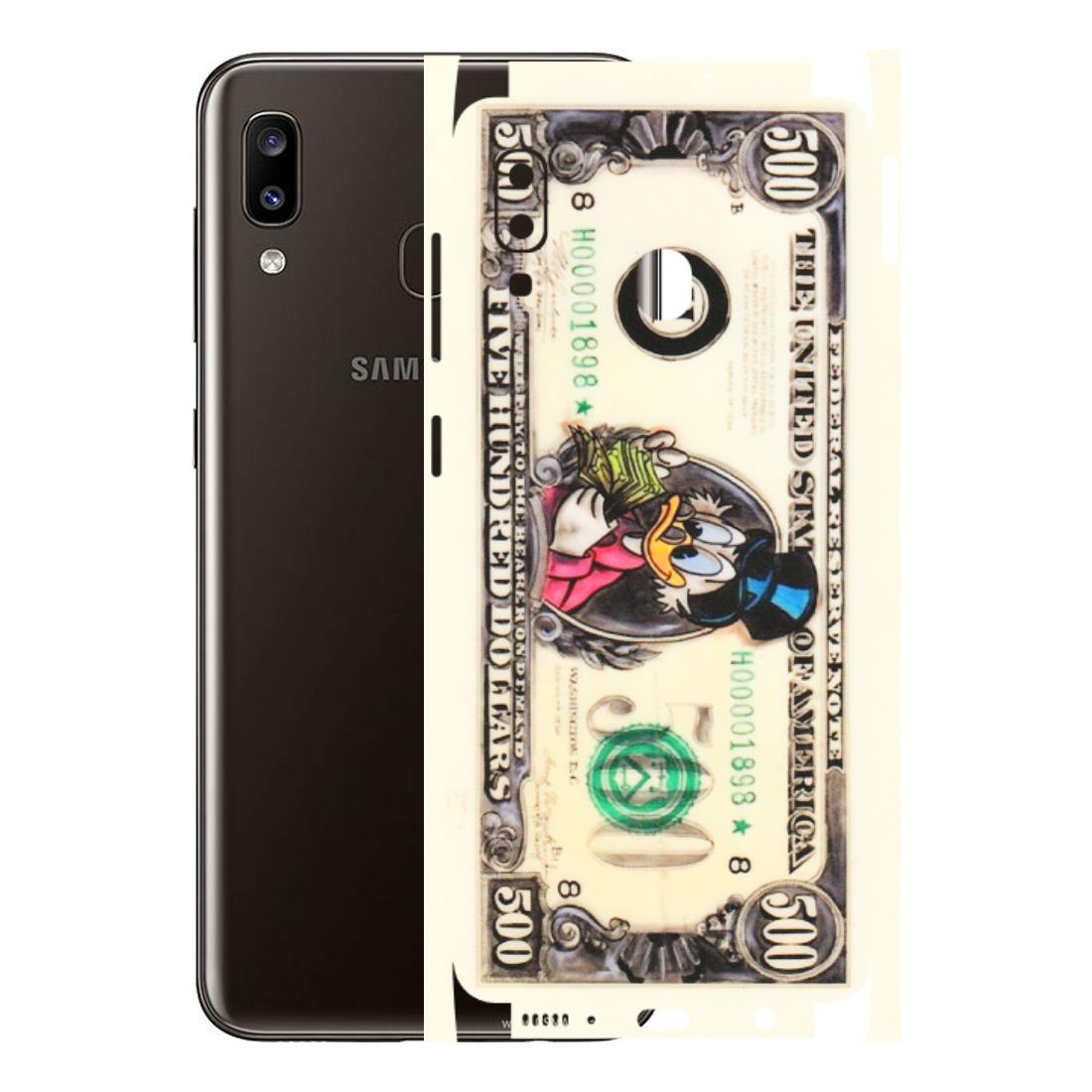 Samsung A/S Series Phone Skins (All Models) - Five Hundred Dollar Duck - Transparent Finish (T-15) Samsung Galaxy A20