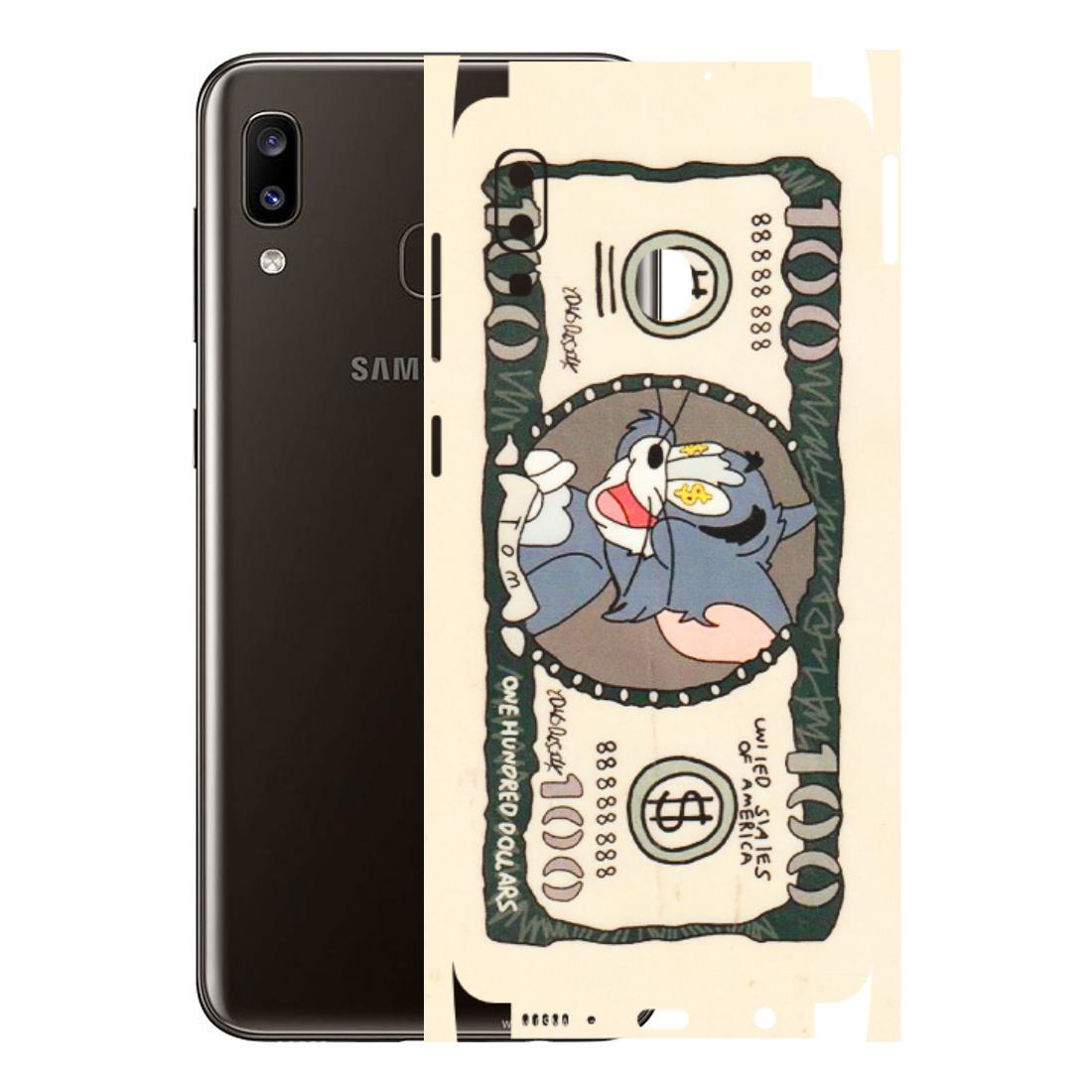Samsung A/S Series Phone Skins (All Models) - One Hundred Dollar Tom - Transparent Finish (T-16) Samsung Galaxy A20