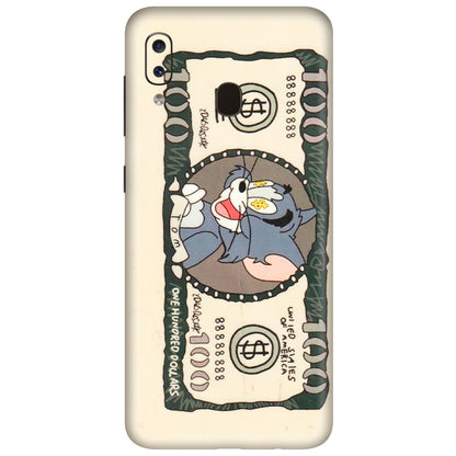 Samsung A/S Series Phone Skins (All Models) - One Hundred Dollar Tom - Transparent Finish (T-16) Samsung Galaxy A20