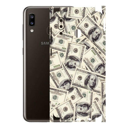 Samsung A/S Series Phone Skins (All Models) - Dollar Lover - Transparent Finish (T-17) Samsung Galaxy A20