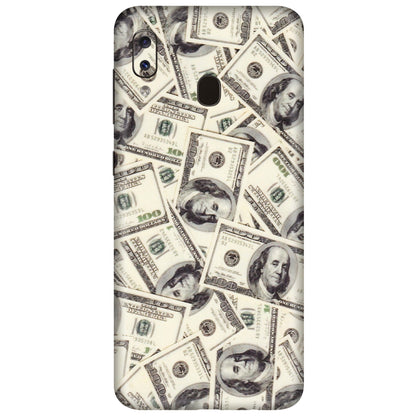 Samsung A/S Series Phone Skins (All Models) - Dollar Lover - Transparent Finish (T-17) Samsung Galaxy A20