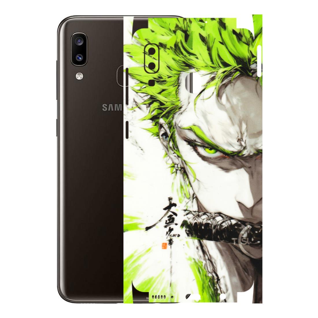 Samsung A/S Series Phone Skins (All Models) - Roro Taku Anime - Transparent Finish (T-18) Samsung Galaxy A20
