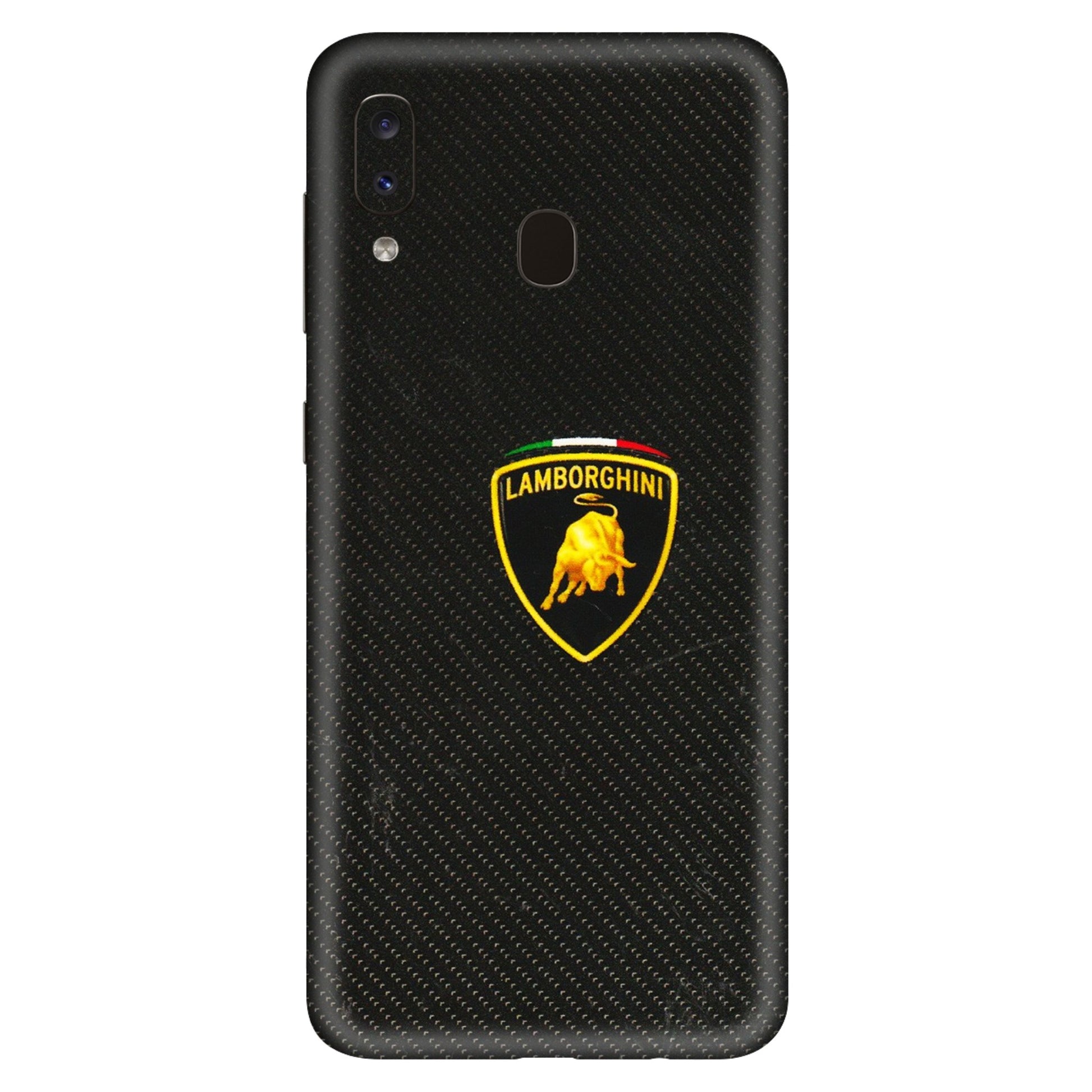 Samsung A/S Series Phone Skins (All Models) - Dotted Lambo - 3D Embossed Finish (L-105) Samsung Galaxy A20S