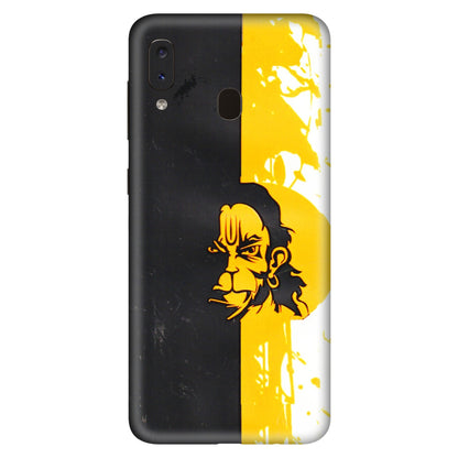 Samsung A/S Series Phone Skins (All Models) - Bajrangbali - 3D Embossed Finish (L-151) Samsung Galaxy A20S