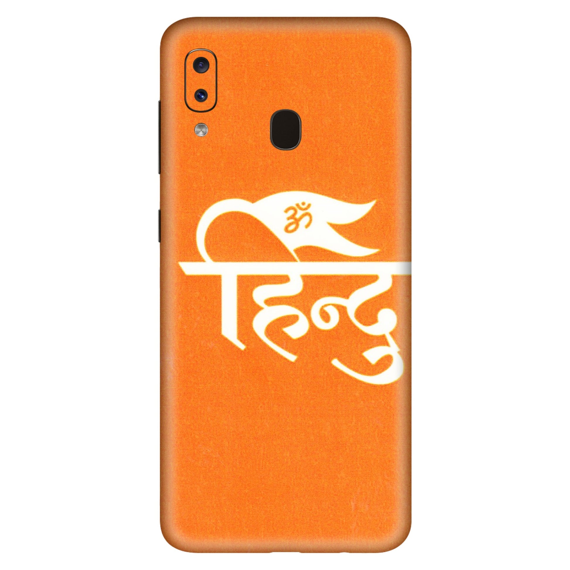 Samsung A/S Series Phone Skins (All Models) - Hindu Kesari - 3D Embossed Finish (L-154) Samsung Galaxy A20S