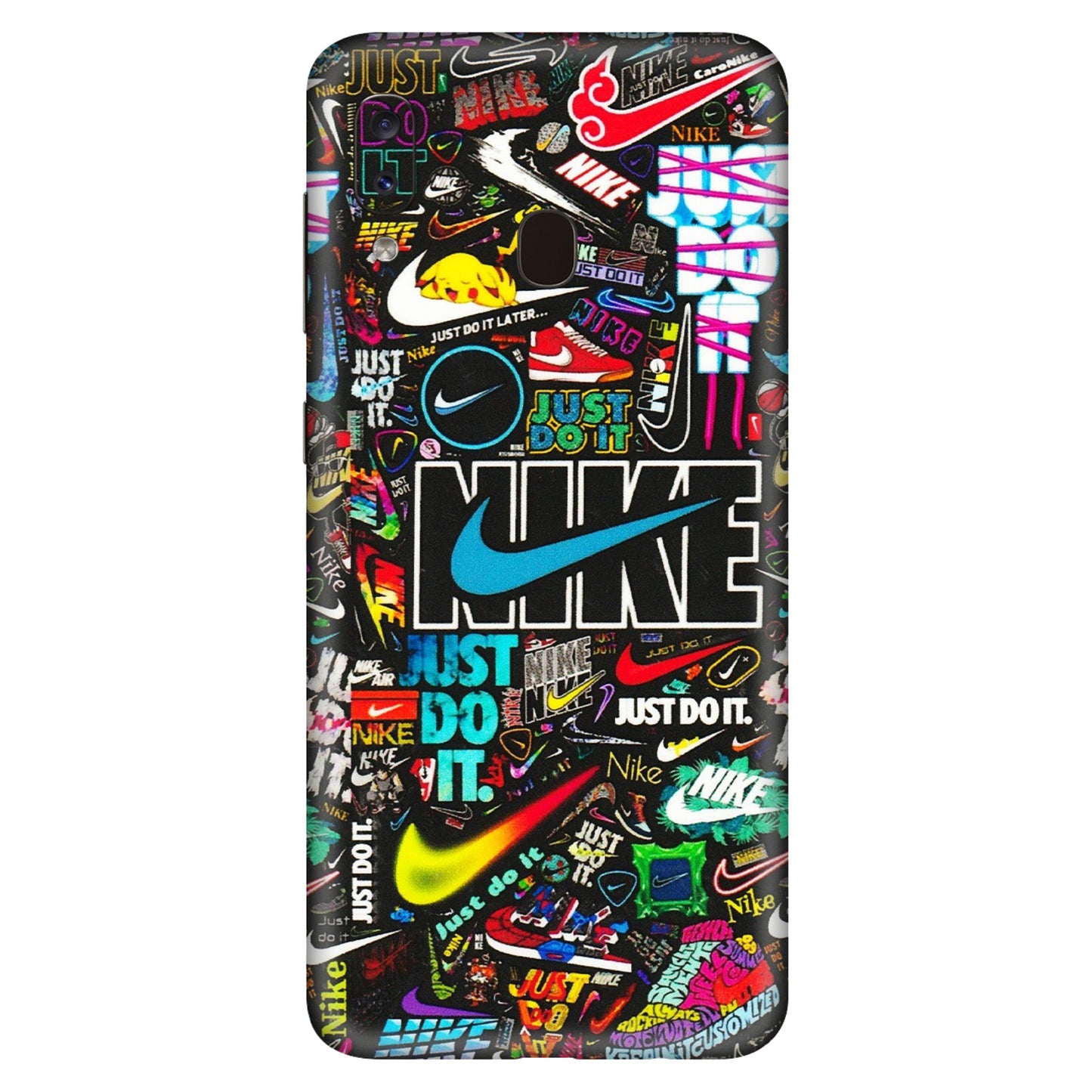 Samsung A/S Series Phone Skins (All Models) - Just Do It Doodles - 3D Embossed Finish (L-166) Samsung Galaxy A20S