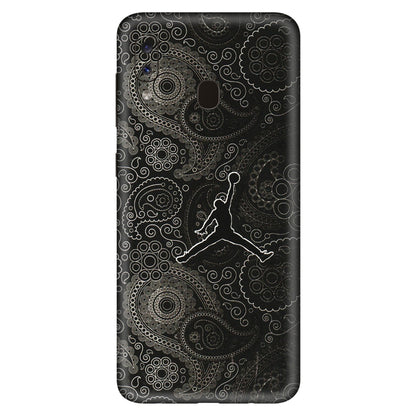 Samsung A/S Series Phone Skins (All Models) - Basketball Player Artwork - 3D Embossed Finish (L-215) Samsung Galaxy A20S