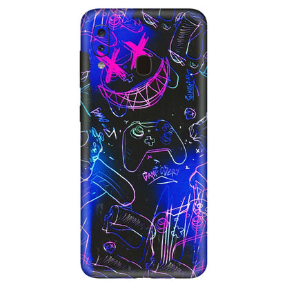 Samsung A/S Series Phone Skins (All Models) - Gamers Paradise - 3D Embossed Finish (L-258) Samsung Galaxy A20S