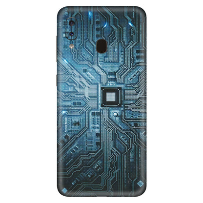 Samsung A/S Series Phone Skins (All Models) - Original Circuit - 3D Embossed Finish (L-267) Samsung Galaxy A20S
