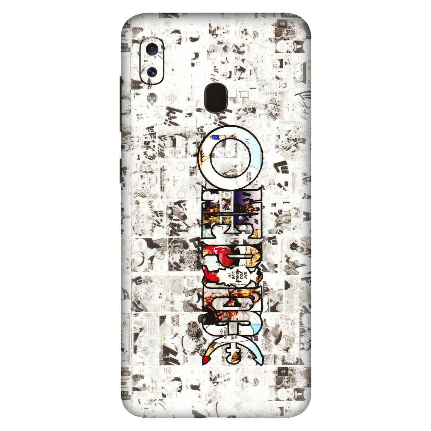 Samsung A/S Series Phone Skins (All Models) - One Piece Manga - 3D Embossed Finish (L-26) Samsung Galaxy A20S