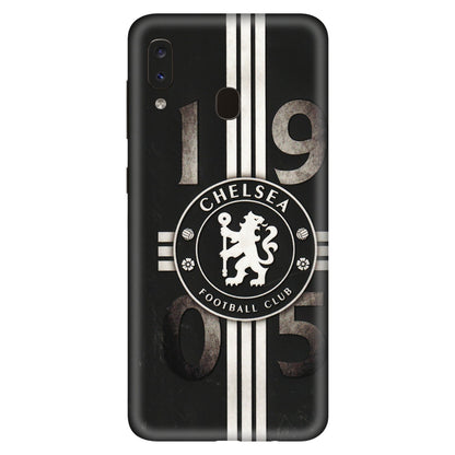 Samsung A/S Series Phone Skins (All Models) - Chelsea Fan Club - 3D Embossed Finish (L-36) Samsung Galaxy A20S