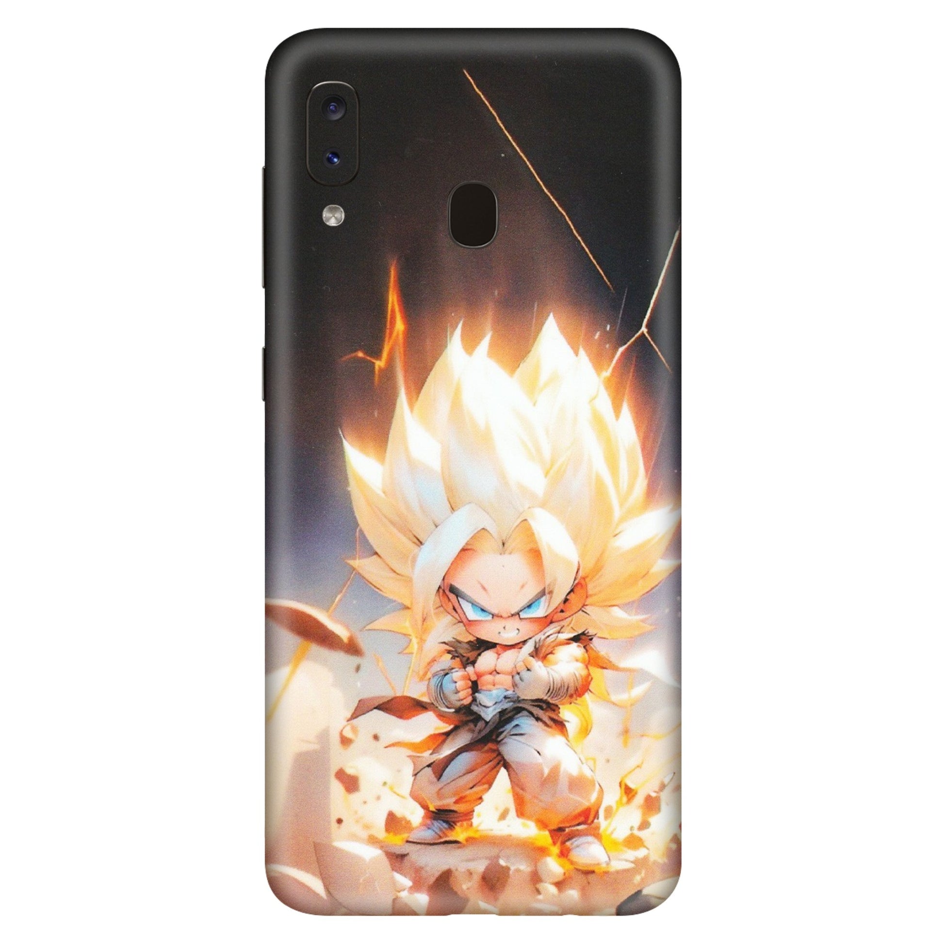 Samsung A/S Series Phone Skins (All Models) - Goku Dragon Cute Anime - Matte Finish (M-131) Samsung Galaxy A20S