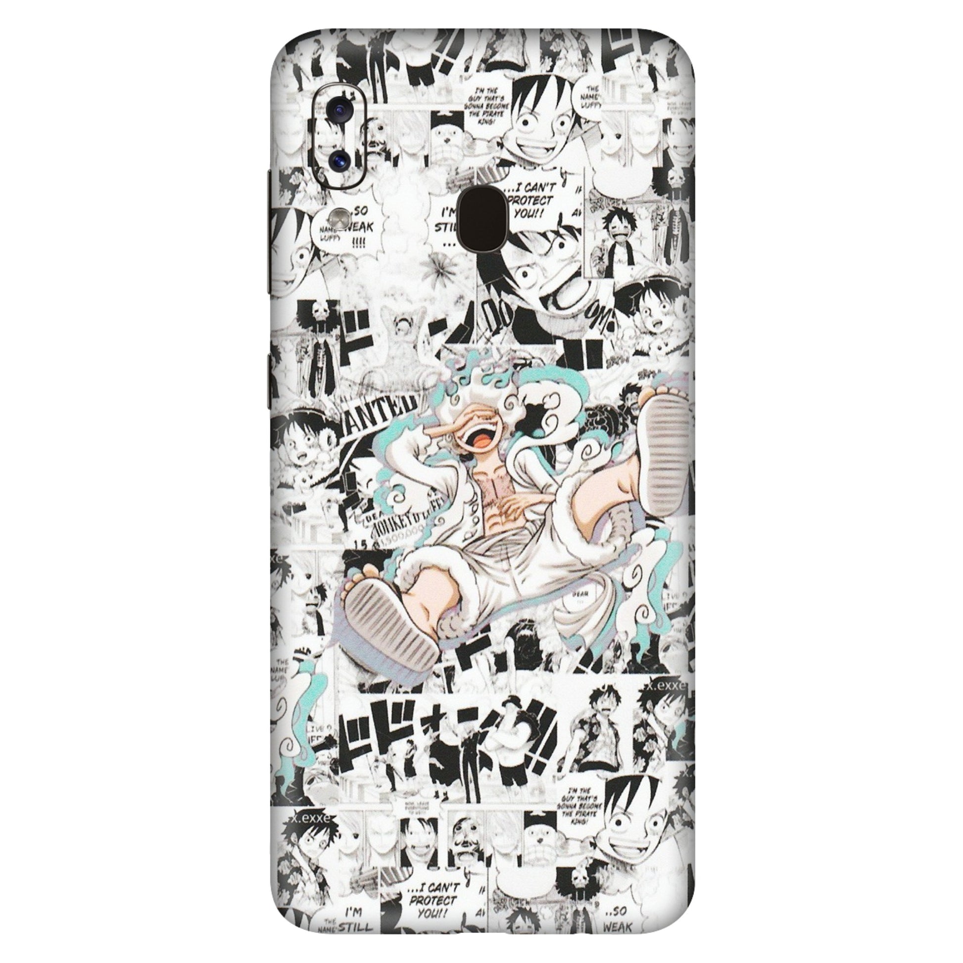 Samsung A/S Series Phone Skins (All Models) - One Piece Comic - Matte Finish (M-168) Samsung Galaxy A20S