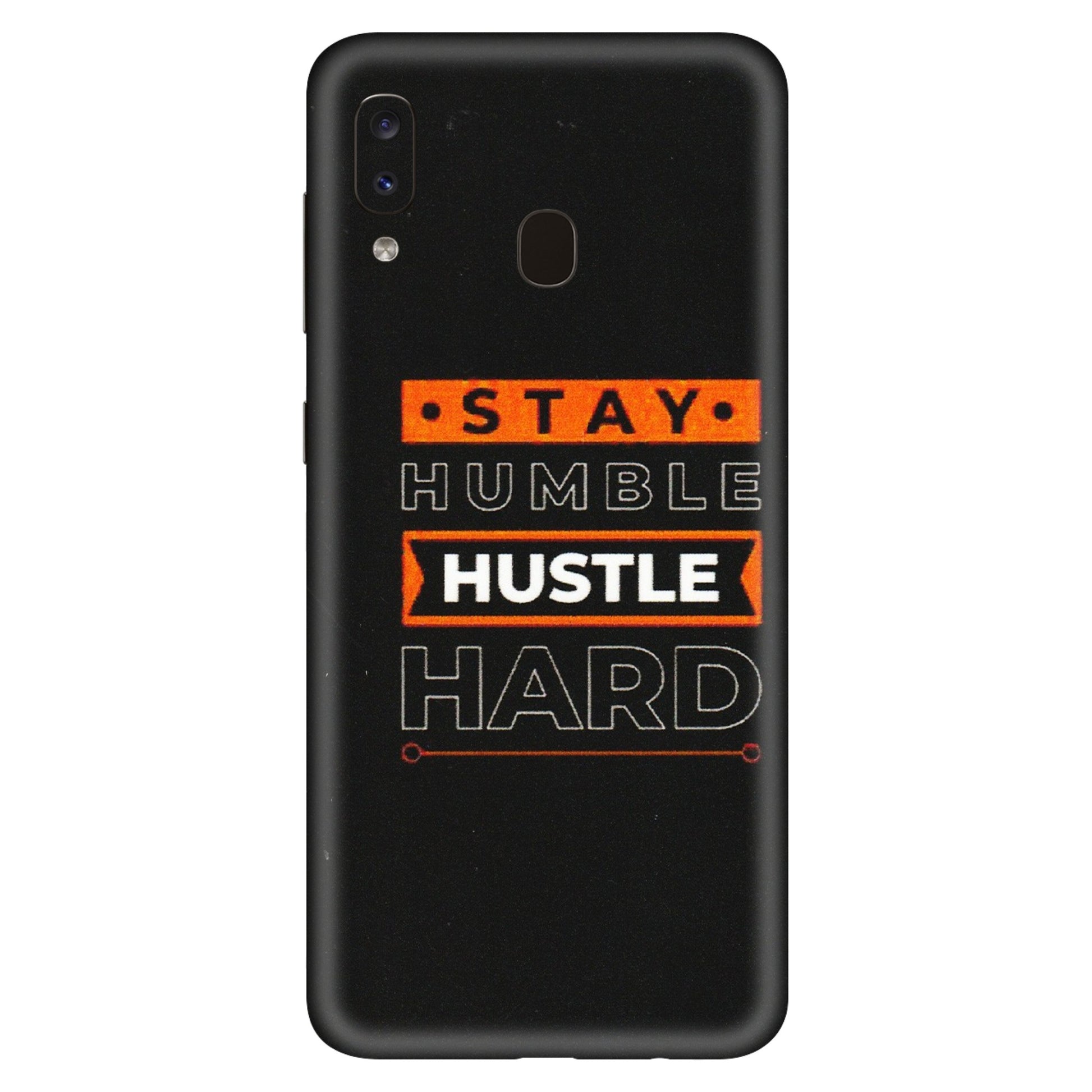 Samsung A/S Series Phone Skins (All Models) - Stay Humble Stay Hard - Matte Finish (M-48) Samsung Galaxy A20S