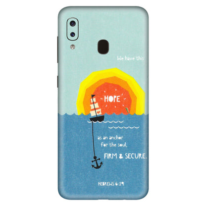 Samsung A/S Series Phone Skins (All Models) - A Beautiful Sunset of Hope - Matte Finish (M-75) Samsung Galaxy A20S