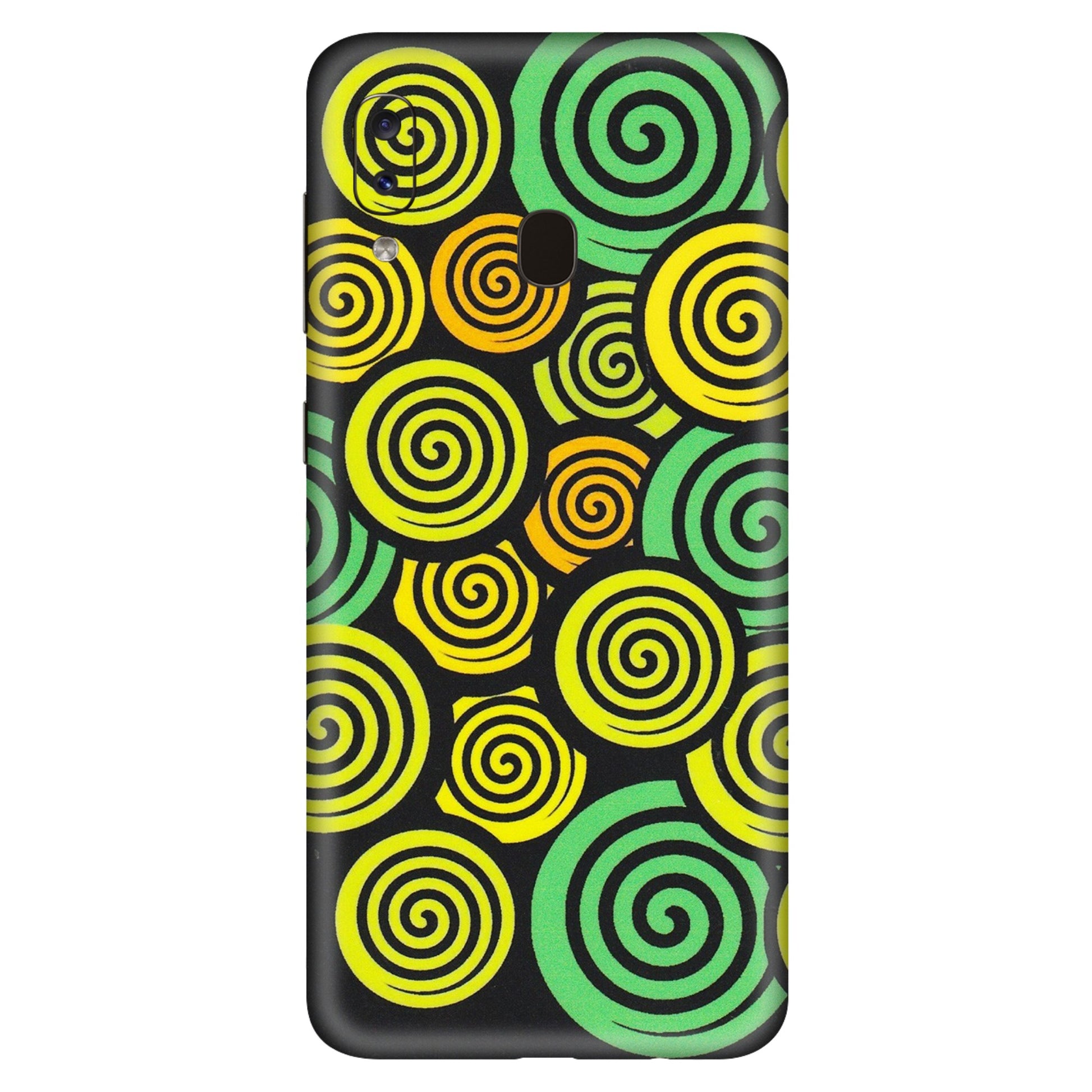 Samsung A/S Series Phone Skins (All Models) - Crazy Spiral - Matte Finish (M-91) Samsung Galaxy A20S