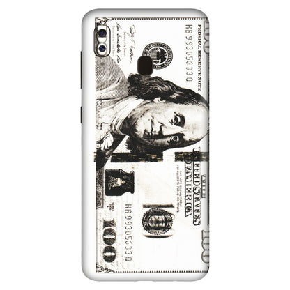 Samsung A/S Series Phone Skins (All Models) - 100 Dollar Currency - Transparent Finish (T-01) Samsung Galaxy A20S