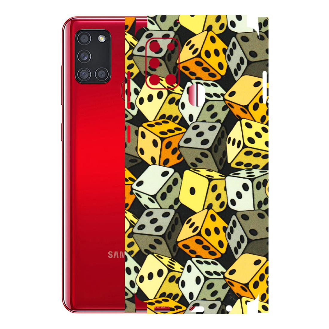 Samsung A/S Series Phone Skins (All Models) - Dices Of Life - 3D Embossed Finish (L-04) Samsung Galaxy A21S