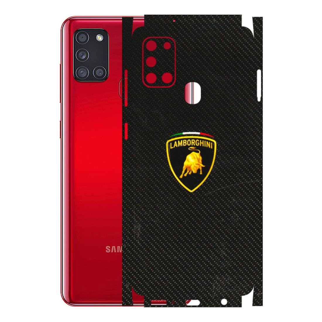 Samsung A/S Series Phone Skins (All Models) - Dotted Lambo - 3D Embossed Finish (L-105) Samsung Galaxy A21S