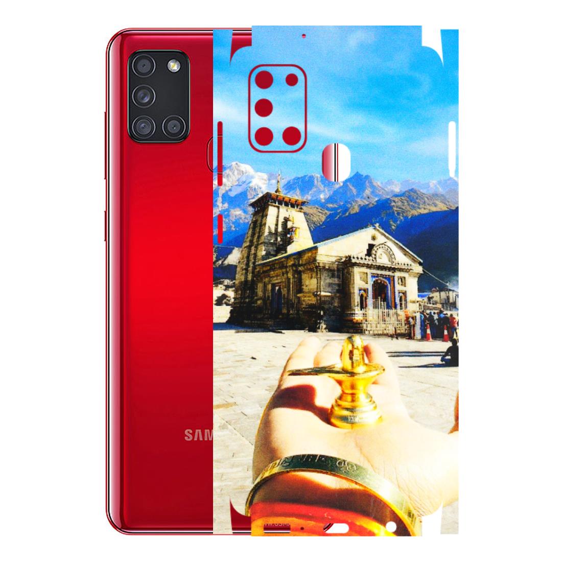 Samsung A/S Series Phone Skins (All Models) - Beauty of Kedarnath - 3D Embossed Finish (L-108) Samsung Galaxy A21S