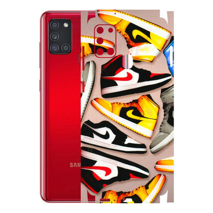 Samsung A/S Series Phone Skins (All Models) - Sneaker Lover - 3D Embossed Finish (L-135) Samsung Galaxy A21S