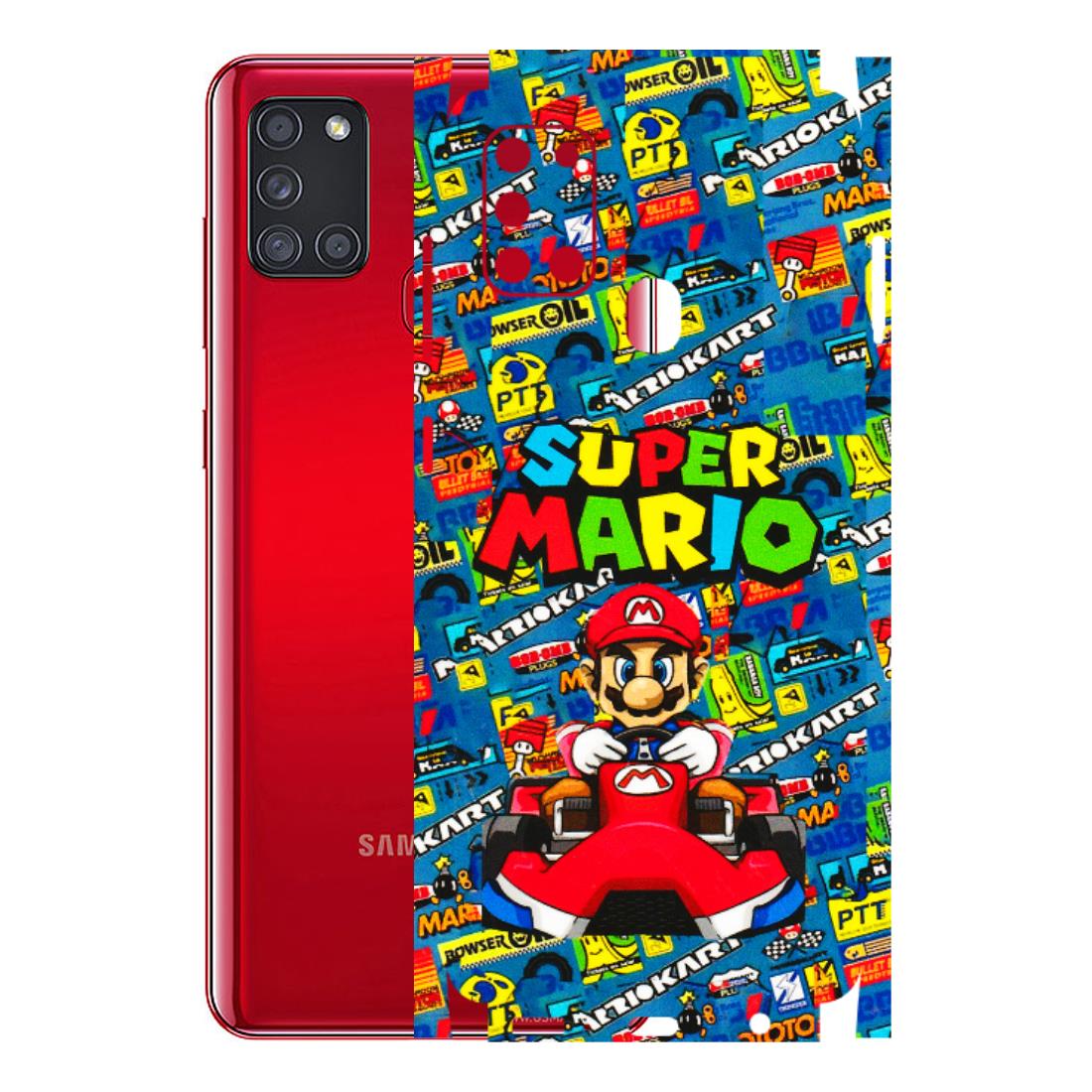Samsung A/S Series Phone Skins (All Models) - Super Mario Kart - 3D Embossed Finish (L-140) Samsung Galaxy A21S