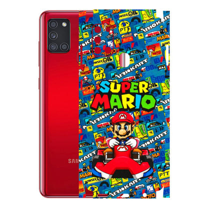 Samsung A/S Series Phone Skins (All Models) - Super Mario Kart - 3D Embossed Finish (L-140) Samsung Galaxy A21S