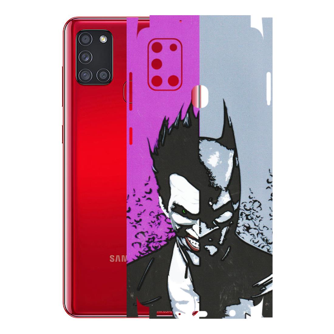 Samsung A/S Series Phone Skins (All Models) - Batman & Joker - 3D Embossed Finish (L-143) Samsung Galaxy A21S
