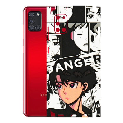 Samsung A/S Series Phone Skins (All Models) - Danger Anime - 3D Embossed Finish (L-155) Samsung Galaxy A21S