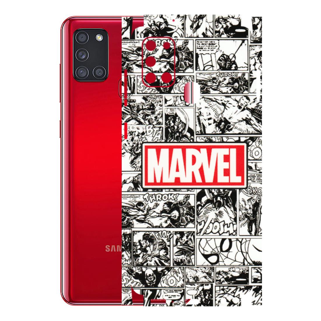 Samsung A/S Series Phone Skins (All Models) - Marvel Comic - 3D Embossed Finish (L-171) Samsung Galaxy A21S