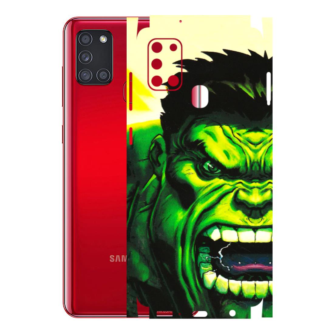Samsung A/S Series Phone Skins (All Models) - Hulk - 3D Embossed Finish (L-180) Samsung Galaxy A21S