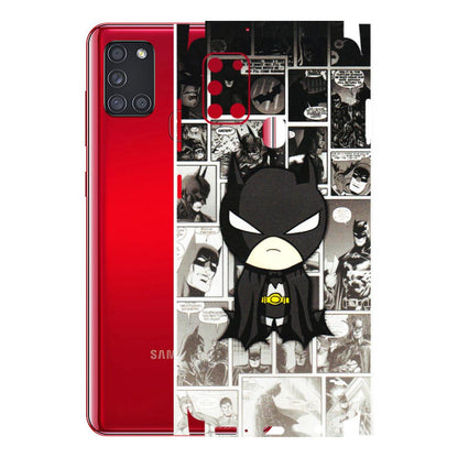 Samsung A/S Series Phone Skins (All Models) - Toon Batman - 3D Embossed Finish (L-182) Samsung Galaxy A21S